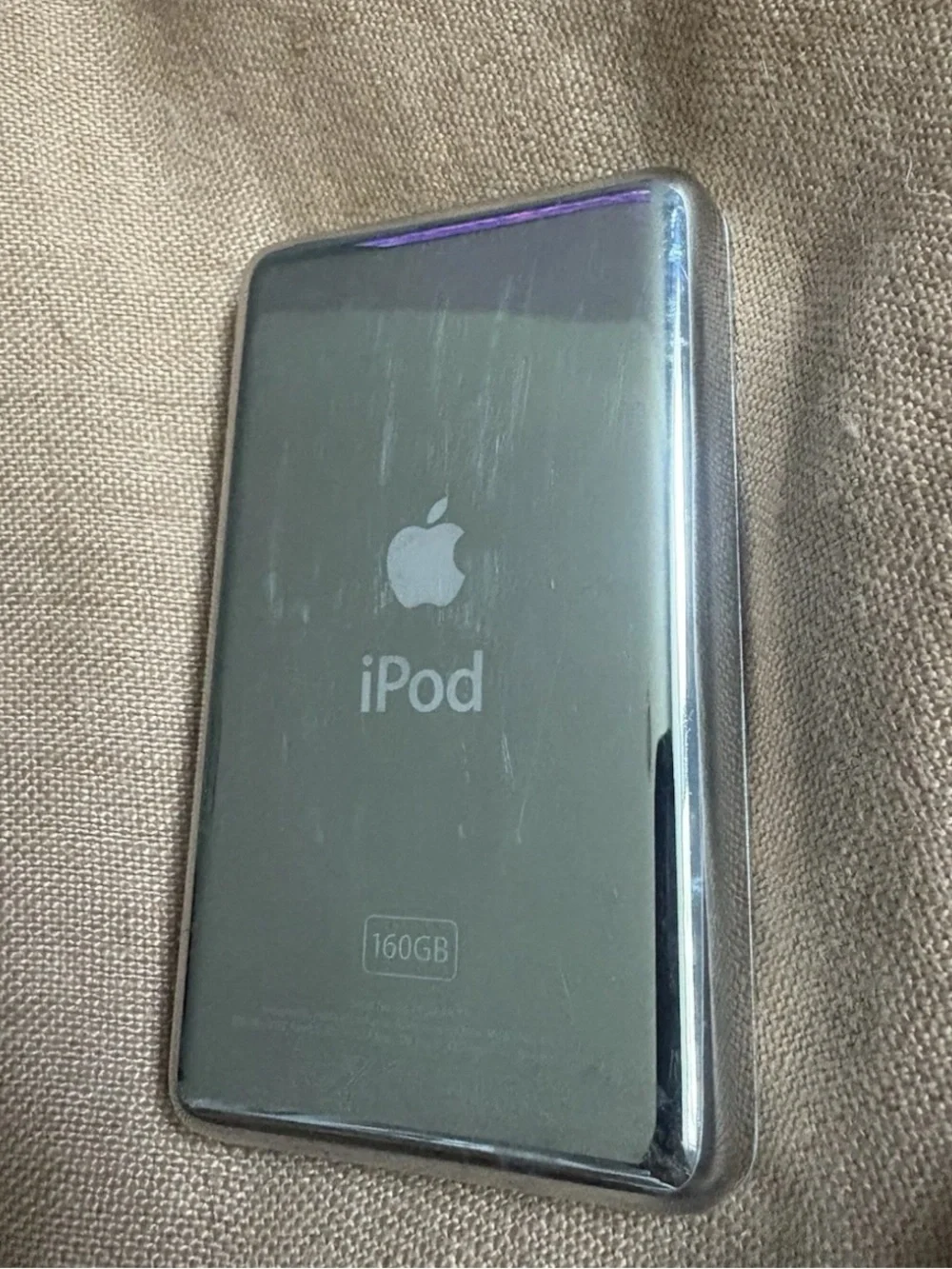 Apple Silver iPod Classic with White Dock Cable